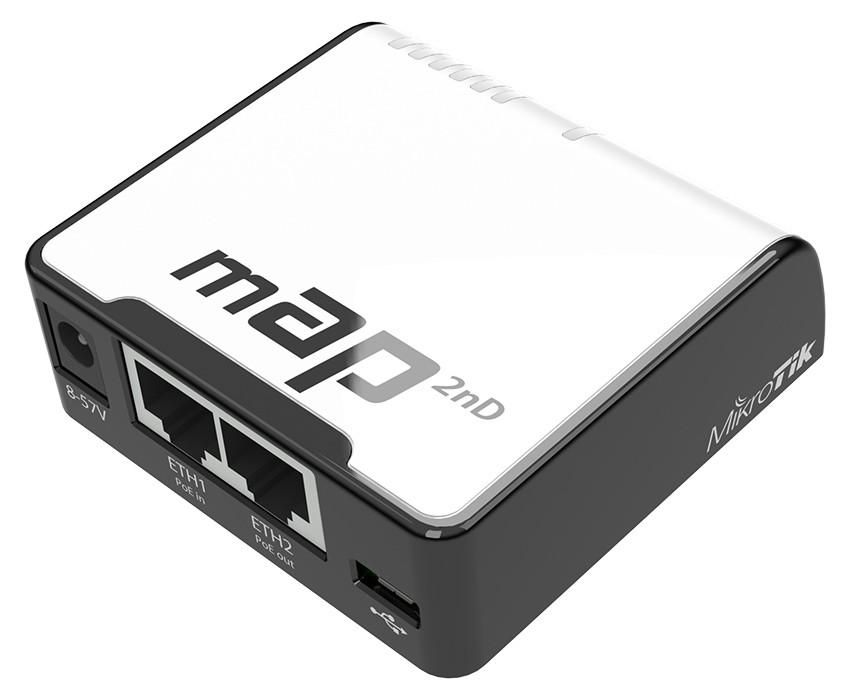 You Recently Viewed MikroTik RBMAP2ND RouterBoard mAP Mini Access Point L4 Image